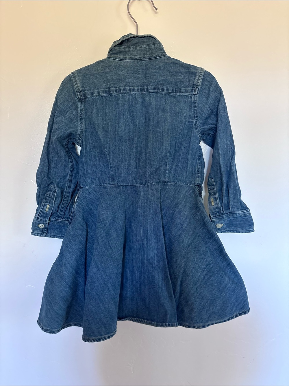 Polo Ralph Lauren Toddler Girls Denim Shirt Dress Size 2T - Picture 3 of 3
